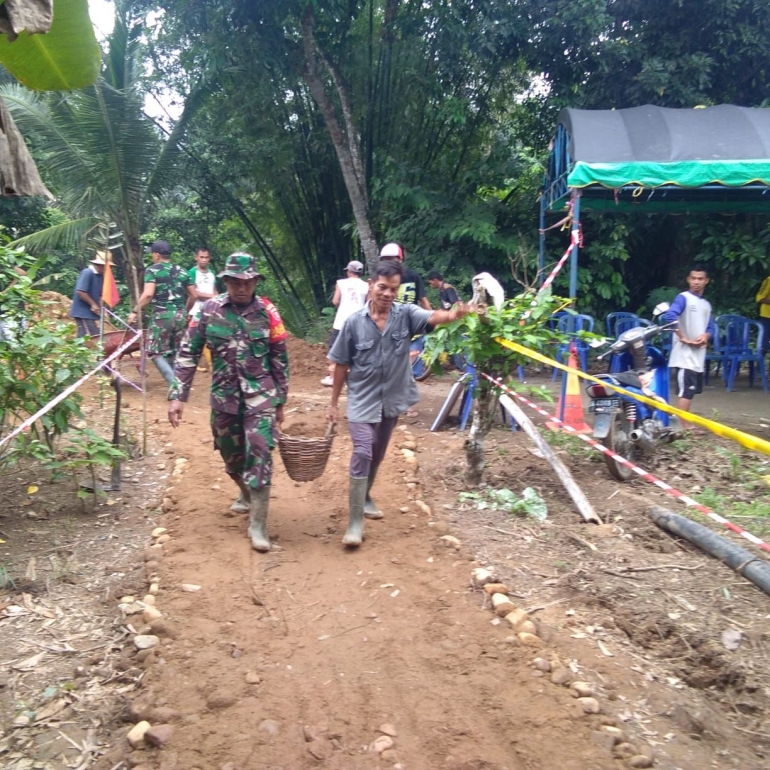 Ketulusan Kodim Barabai dampingi Warga | Dokumen Pribadi