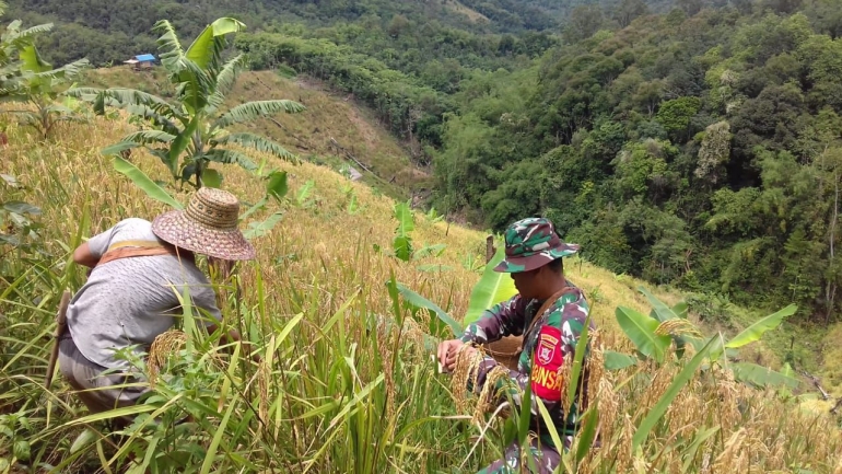 Ketulusan Kodim Barabai dampingi Warga | Dokumen Pribadi