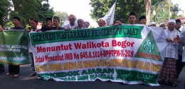 Warga Bogor tolak Wahabi dan pendirian Masjid Ahmad bin Hanbal | Foto Pojoksatu.id