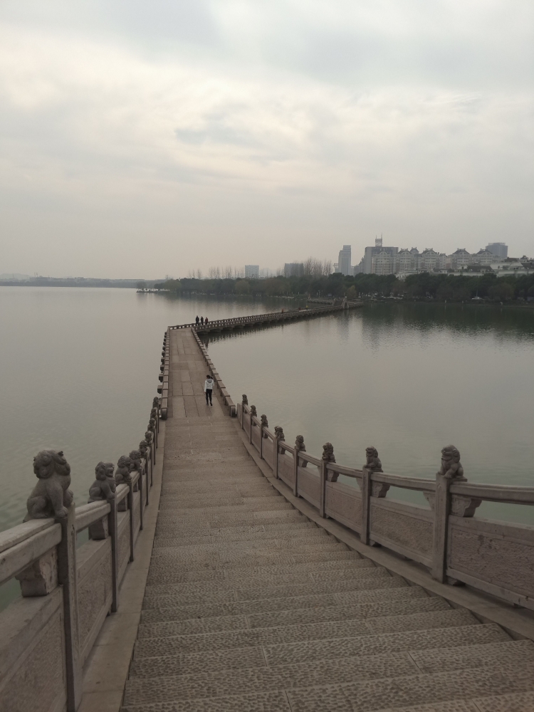 Jembatan di Guazhu Lake - dokpri