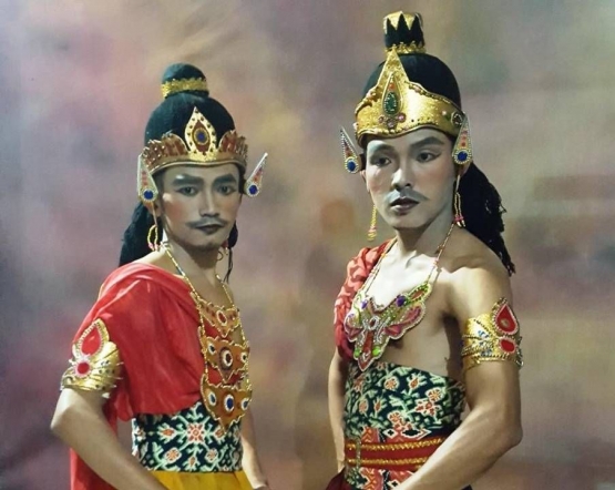 Pemain kesenian tradisional dari Gen Z (Dokumentasi pribadi)