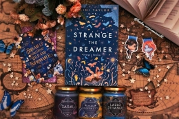 novel Strange The Dreamer by Laini Taylor yang diterbitkan oleh Gramedia Pustaka Utama. - Sumber: Instagram kaizha_vergissmeinnicht