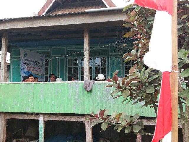 Pertemuan Pokja Kampung KB Desa Bonto Tallasa dihelat di salah satu rumah warga.