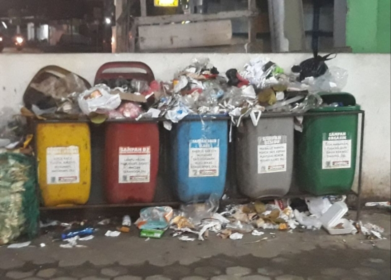 Ilustrasi: Tidak ada solusi sampah tanpa kelola sampah kawasan. Sumber: Pribadi