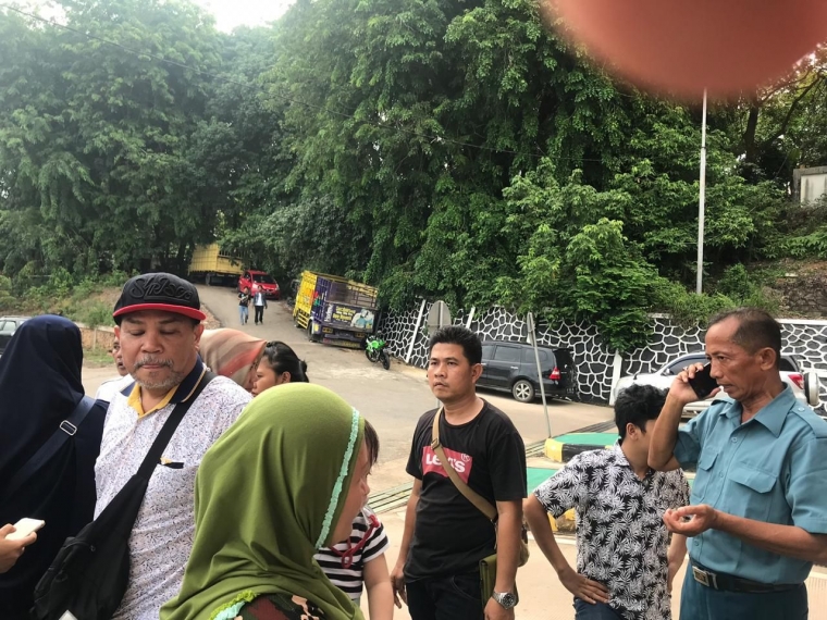 Penumpang yang mengantri | dokpri