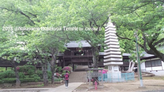 Dokumentasi pribadi Salah satu bagian dari Nakayama Hokekyoji Temple, sebuah pintu gerbang yang bersambungan sebagai gerbang dari lingkungan sekitarnya untuk membawa umat untuk bersembahyang.