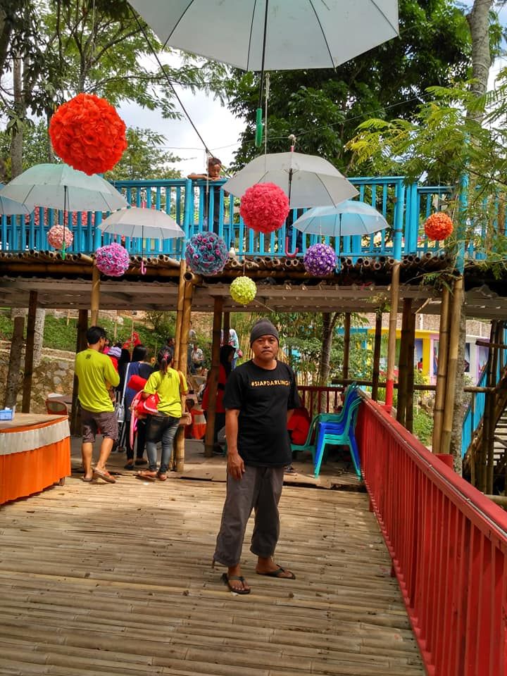 jembatan kayu The Hill Vaganza foto dokpri