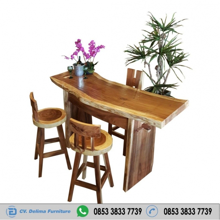 Meja Kayu Trembesi, Meja Makan Suar, Meja Kayu Utuh, Meja Makan Kayu Trembesi,Furniture Kayu Trembesi, Meja Solid