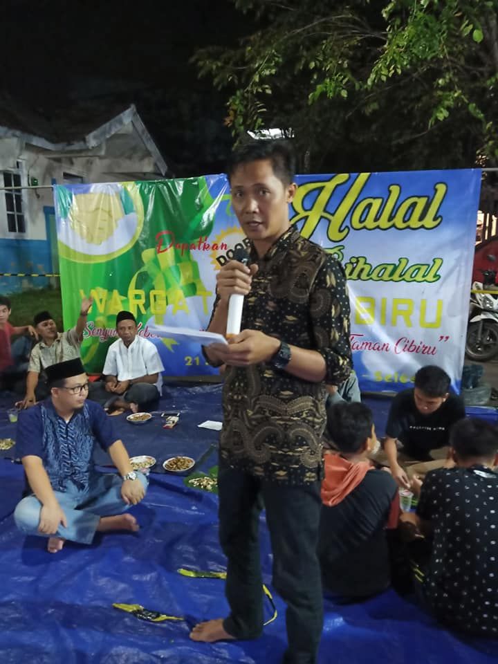Ketua Panitia Halal Bihalal (dok. Iwan Kristanto)