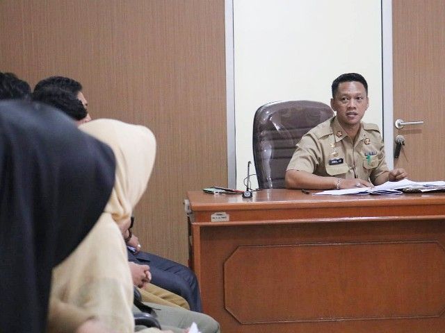 Briefing kali kedua dilaksanakan Ismul Alam Basir selaku Kabag Humas Setda Kabupaten Bantaeng | dokpri