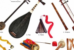Alat-alat musik tradisional nanyin (Foto: ich.unesco.org)