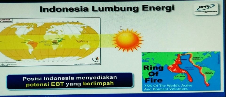 Indonesia kaya dengan energy. Wilayah Indonesia merupakan Lumbung Energi | Gambar oleh Dr. Muhammad Mustafa Sarinanto