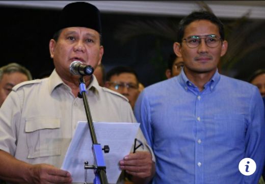 Prabowo dan Sandiaga Uno.sumber : Sigid Kurniawan