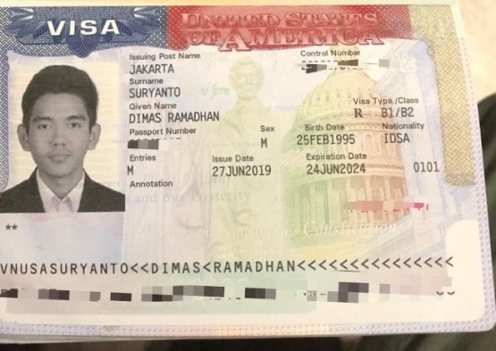 Visanya saya dan dimas dapat 5 tahun (dok pribadi)