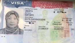 Visa disetujui 5 tahun (dok pribadi)
