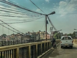 Kabel Tilpun / Listrik Di Kathmandu Betul Betul Ajaib