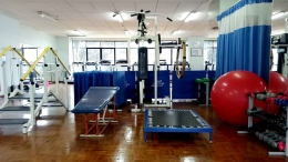 Salah satu sudut Gym di RS Harapan Kita, ada pula, tenis meja, belasan treadmill dan sepeda statis di ruangan ini|Dokumentasi pribadi