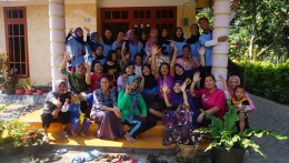 Pelatihan Penanaman Sayur Organik Bersama KWT Desa Jarakan/dokpri