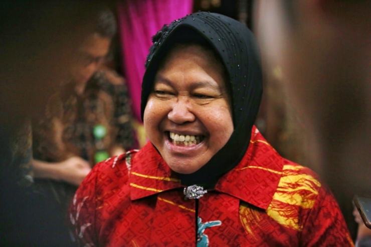 Senyum tulus Wali Kota Risma/Dok. Humas Pemkot Surabaya