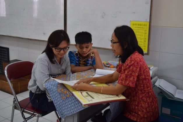 Sebuah situasi pembagian raport. (Sdkgadingserpong.bpkpenaburjakarta.or.id)