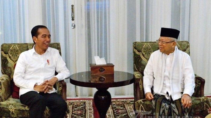KPU tetapkan pasangan Jokowi - Ma'ruf Amin sebagai Presiden - Wakil Presiden terpilih periode 2019-2024 (foto: tribun.com)