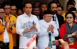 PR bagi Jokowi-Ma'ruf, mendisain Koalisi ke depan I Gambar: Tribun