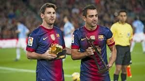 Messi & Xavi (sumber: marca.com)
