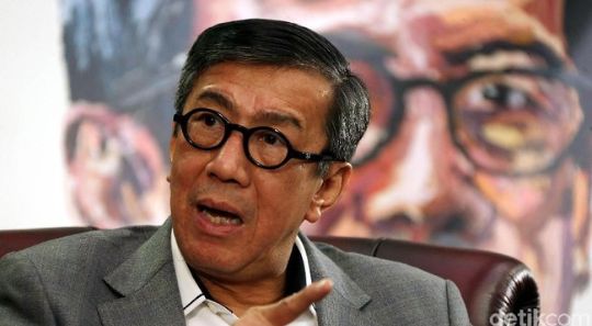 Menkumham Yasonna Laoly. sumber: Rengga Sancaya/detikcom