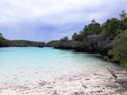 Pemandangan di Sekitar Pulau Baer.Dokpri