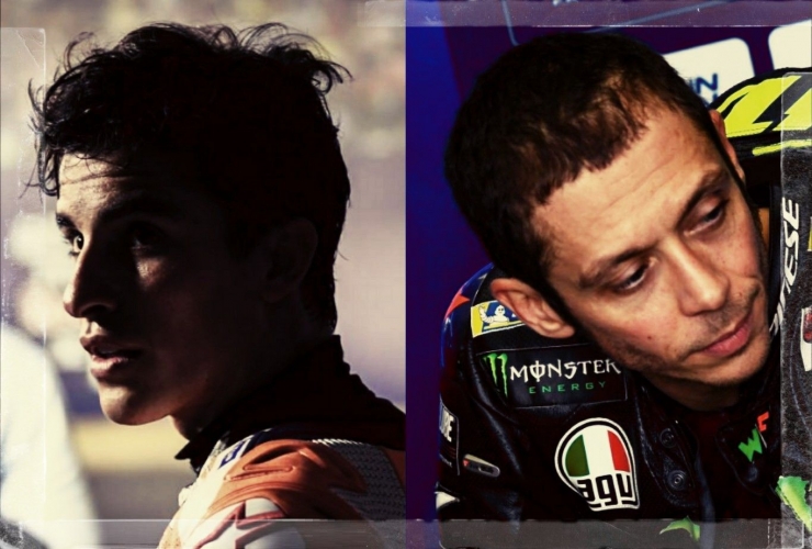 Kolase Marquez - Rossi | Diolah dari motogp.com