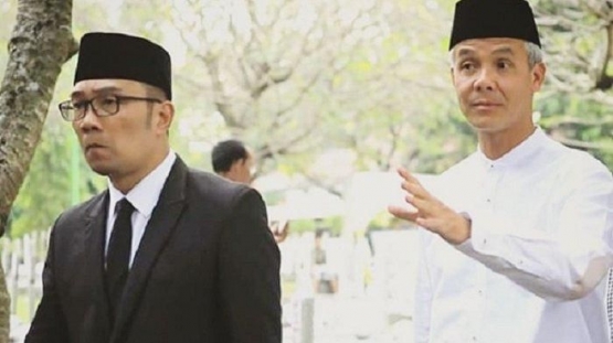 Ridwan Kamil dan Ganjar Pranowo [Foto: Instagram @RidwanKamil]