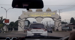 Sampai juga akhirnya di Tana Paser. Kota Tanahgrogot berada di Kabupaten Paser. Kalimantan Timur. (Dok. Wahyu Sapta).