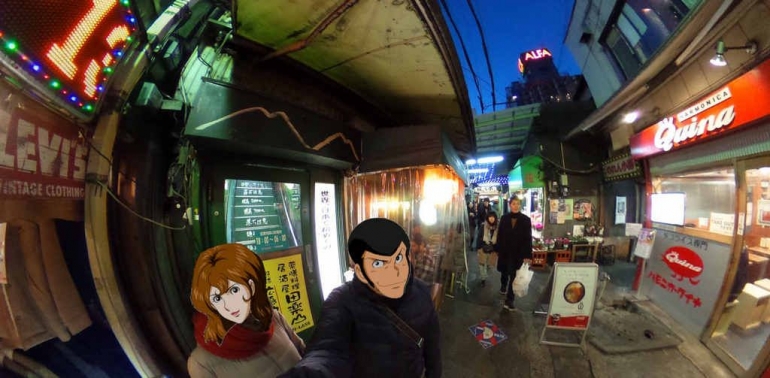 Harmonica Yokocho Kichijouji (dokumentasi pribadi)