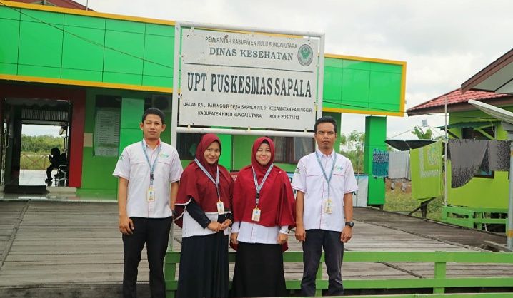 Foto : Tim Nusantara Sehat Puskesmas Sapala (dokpri).