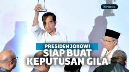 Presiden Jokowi siap buat keputusan gila/infografis by Keepo.me