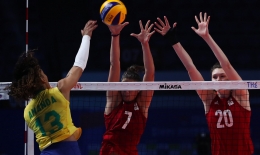 Amerika Serikat versus Brasil di Grandfinal VNL 2019| Sumber: www.volleyball.world