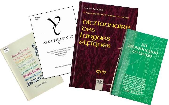 buku kamus bahasa peri dari Tolkien (sumber gambar: blogs.bl.uk)