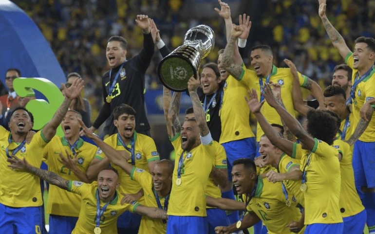 Brasil Juara Copa America 2019 (Foto Copaamerica.com) 