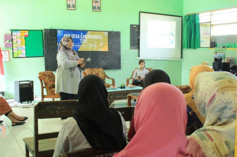 Penyampaian Materi Manajemen Keuangan Oleh Lulu Nurul Istanti, SE., M.M., Ak | dokpri