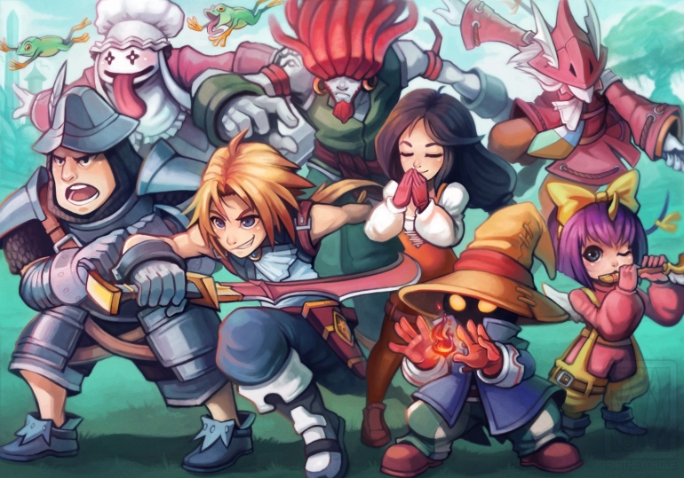 Para karakter dalam Final Fantasy IX | Dokumentasi: Storenvy.com