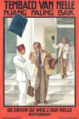 Iklan Tembakau Van Nelle (sumber : www.artnet.com)