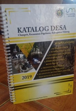 Hasil Katalog Desa Clumprit, Kecamatan Pagelaran, Kabupaten Malang  (Dok. Pribadi)