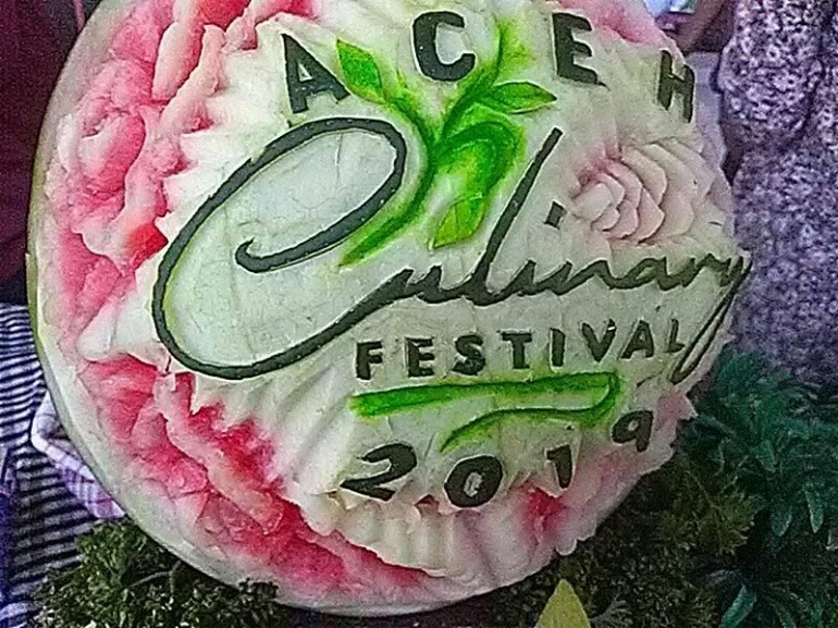 Demo Buah untuk Aceh Culiner Festival 2019/dokpri