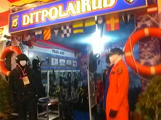 Stand Ditpolairud di Aceh Police Expo ke-3/dokpri