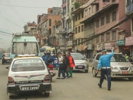 Tidak Ada Lampu Pengatur Lalu Lintas Di Kota Kathmandu (dok. pribadi)