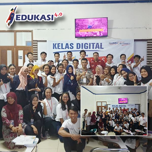 Kelas Kreatif BUMN bersama edukasiempatnol.com @ Univ. Darmajaya Lampung
