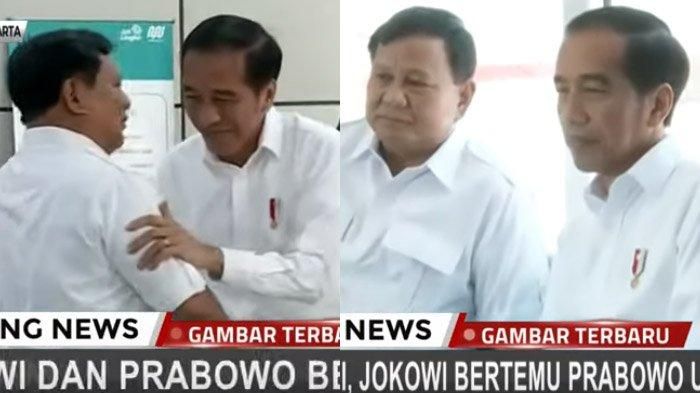 Jokowi naik MRT dengan Prabowo, sumber : Tribun Jatim - Tribunnews.com