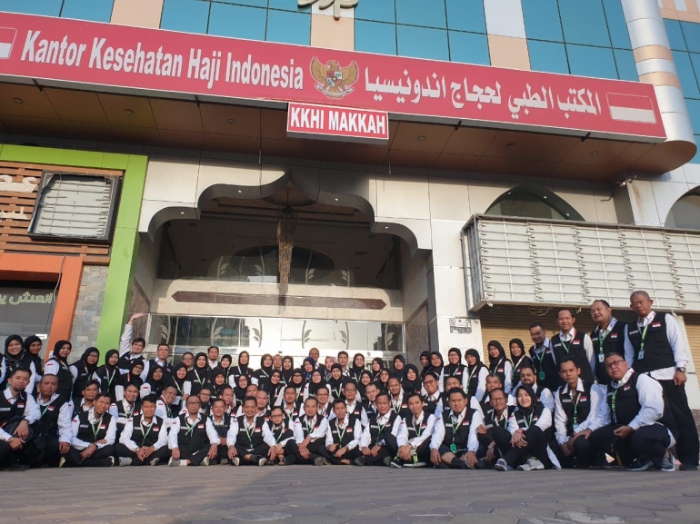 Tim KKHI Mekkah 1440 H | Tim Kantor Kesehatan Haji Indonesia 1440 H di Mekkah