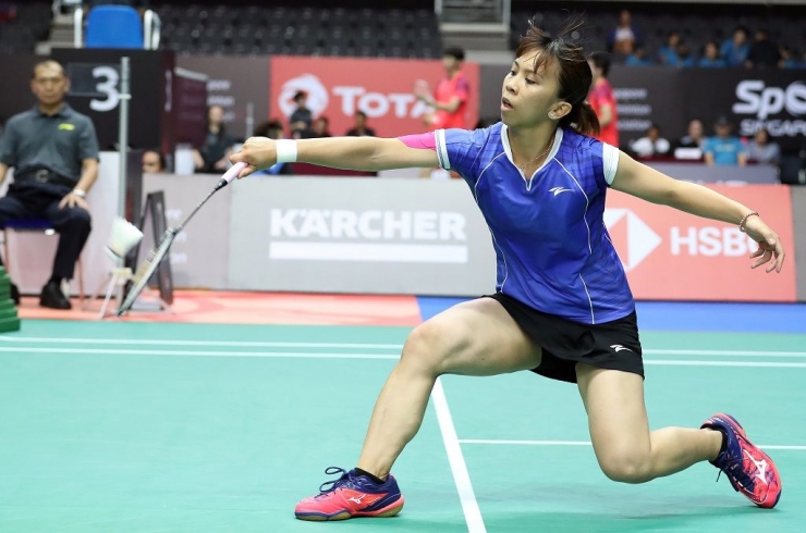 Lyanny Alessandra Mainaky, pemain non Pelatnas yang turun di Indonesia Open 2019 (Foto BWFbadminton.com) 
