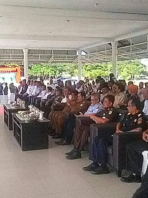 Para Tamu VIP Sebelum Pemusnahan Narkoba